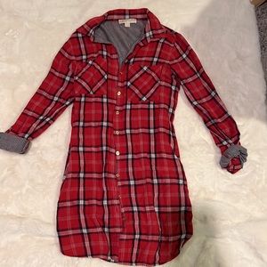Michael by Michael kors flannel dress size 2